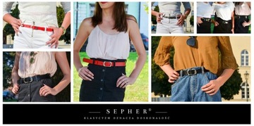 Ремень женский КОЖАНЫЙ для брюк, ЧЕРНЫЙ, 3см PL |120