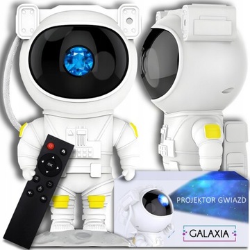 LAMPKA NOCNA PROJEKTOR GWIAZD RZUTNIK ASTRONAUTA