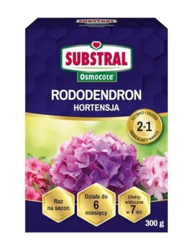 OSMOCOTE 2w1 NAWÓZ długodziałający Rododendron Hortensja 300g SUBSTRAL