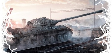 Кружка с графикой WORLD OF TANKS, 330 мл