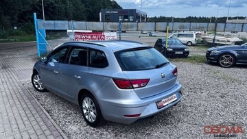 Seat Leon III ST Facelifting 1.6 TDI 115KM 2017 Seat Leon 1.6 tdi radar Navi kamera ledy full serwis 1 wl jak nowy 1.rok g, zdjęcie 3