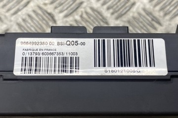 MODUL POHODĚ PEUGEOT 508 9664992380 1.6L DIESEL 82KW 2012