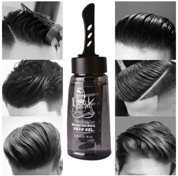 Профессиональный воск-гель для волос с расческой