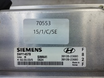 HYUNDAI MATRIX 1.8 B ŘÍZENÍ MOTORU 39105-23680