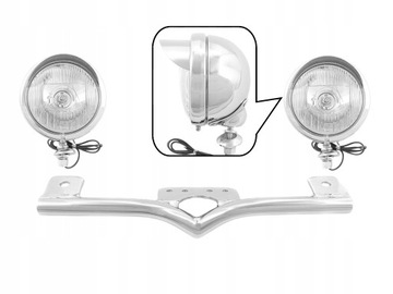 STELAŻ Z LAMPAMI LIGHTBARY HONDA VT 600 750 SHADOW