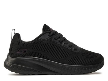 Buty Damskie Skechers 117209BBK BOBS SQUAD CHAOS Czarne 38,5