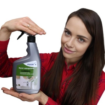 PŁYN DO MYCIA ŁAZIENKI 2w1 UNIWERSALNY STARNET 650ML