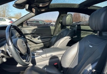 Mercedes Klasa S W222 Limuzyna wersja długa 600 530KM 2015 Mercedes-Benz Klasa S S600 530KM 2015r. auto zarejestrowane i ubezpieczone, zdjęcie 13