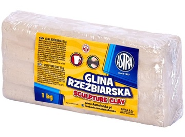 Astra GLINA RZEŹBIARSKA NATURALNA 1 kg