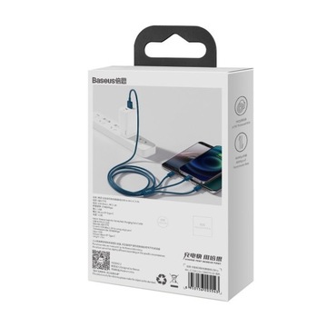 Baseus 3in1 USB — кабель microUSB Lightning USB-C