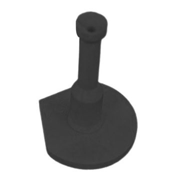 Uchwyt na koszulki golfowe z gumy PVC Przenośny czarny