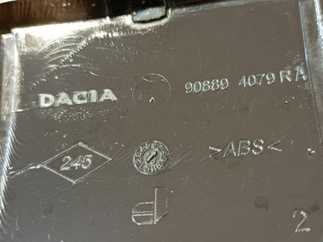 DACIA DUSTER SANDERO ZNAKY ZNAK LOGO ZADNÍ