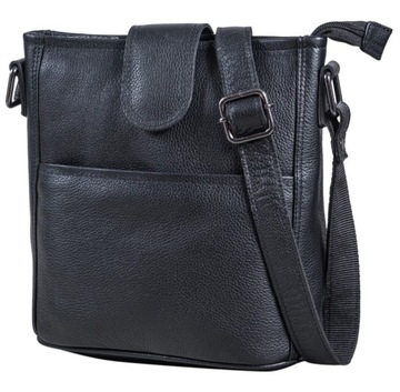 Torebka SHOPPER LEABAGS ATHENS, skóra naturalna, rozm. L