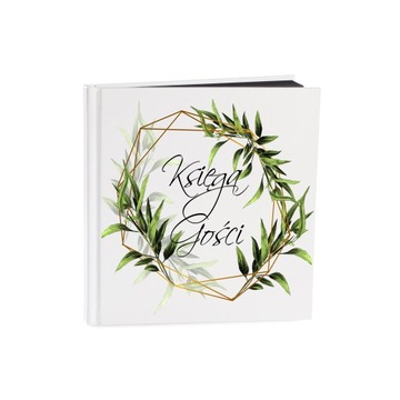 Księga gości czarne kartki Ślubna Komunijna Chrzes