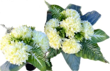 Wiązanka + Bukiet do Wazonu ZESTAW na cmentarz