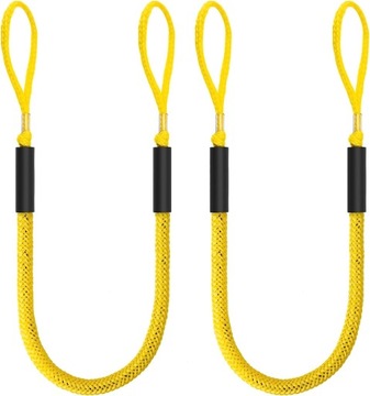 2X 4FT LINY CUMOWANIA ŁODZI BUNGEE LINY CUMOWNICZE
