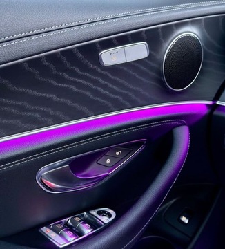 Mercedes Klasa E W213 Kombi Facelifting 2.0 E200 197KM 2020 Mercedes-Benz Klasa E AMG line PANORAMA skory el klapa KAMERA ambiente FUL, zdjęcie 34