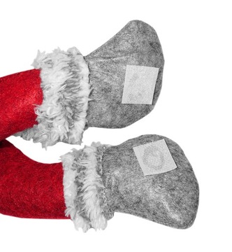 РОЖДЕСТВЕНСКИЙ гномик для шторы гном Деда Мороза