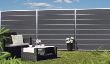 Забор из композитной доски своими руками