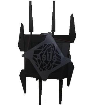 WIESZAK na ASUS RT-AC5300 mocowanie router + kołki