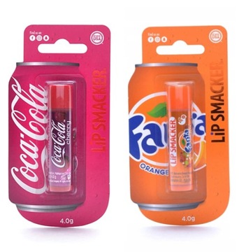 LIP SMACKER ZESTAW POMADEK CC CHERRY+ FANTA ORANGE