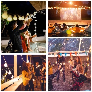 НАРУЖНЫЕ САДОВЫЕ СВЕТИЛЬНИКИ 15 м 50 СВЕТОДИОДНЫХ СЕТЕВЫХ СВЕТИЛЬНЫХ СВЕТИЛЬНИКОВ.