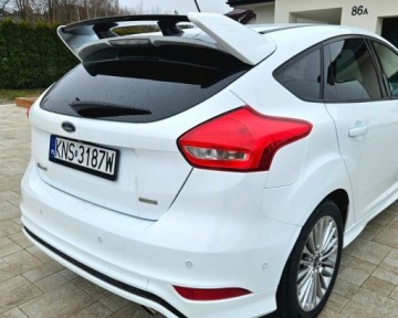Ford Focus III Sedan Facelifting 1.5 EcoBoost 150KM 2017 Ford Focus 1.5 Benzyna 150 KM, ST-LINE, Niski przebieg,Polecam 1.5 Benzyna, zdjęcie 17