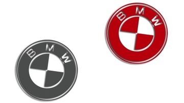 Наклейка с логотипом BMW в различных цветах!