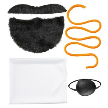 ZESTAW szejka ARABA zarost OPASKA turban