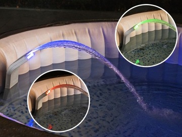 ВОДОПАД ДЛЯ ДЖАКУЗИ LED ДУШ КАСКАД LAY-Z-SPA BESTWAY