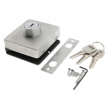 Замок для одинарной стеклянной раздвижной двери с