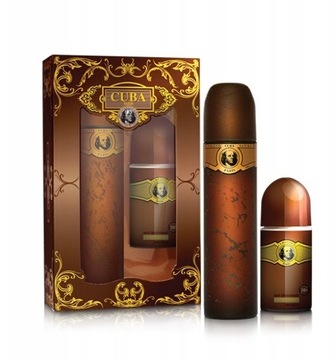 Zestaw Cuba EDT 100ml EDT + Roll 50ml