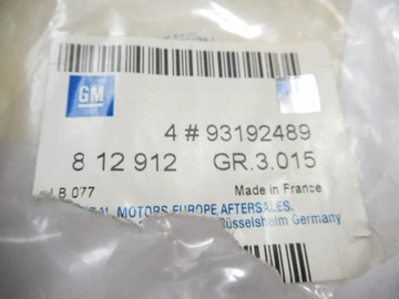 KRYT TEPELNÁ NÁDRŽE PALIVA ASTRA H 93192489