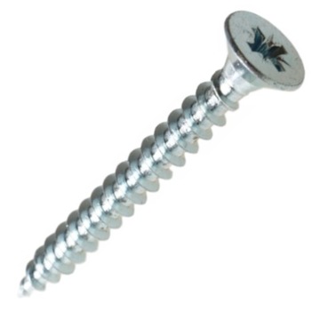 Wkręty hartowane do drewna 4,0 x 40 mm ocynk