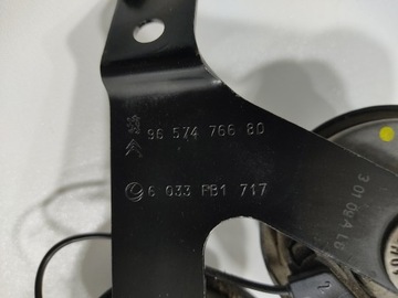KLAKSON SIGNÁL ZVUKOVÝ PEUGEOT RCZ 9657476680 2009-2015