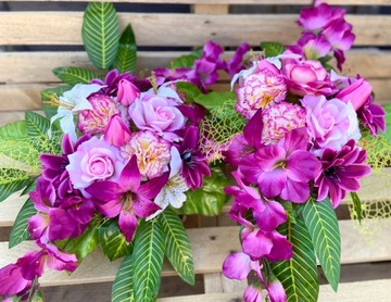 Букет Букет для Кладбища Украшение Могилы Цветы Весна Пасха