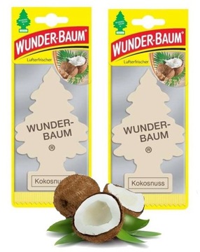 Zapach WUNDER BAUM CHOINKA KOKOS