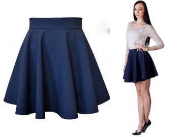 ЮБКА-КЛЕШЕНЬ, БУТЫЛОЧНО-ЗЕЛЕНАЯ, с КОЛЕСАМИ и МОЛНИЕЙ, разные ЦВЕТА, 40 Л