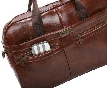 Сумка для ноутбука с обратным кожаным ноутбуком