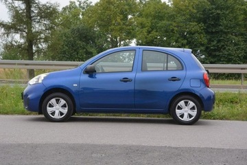 Nissan Micra IV Hatchback 5d Facelifting 1.2 80KM 2014 Nissan Micra 1.2 Benzyna +Gaz klimatyzacja gwaranc, zdjęcie 2