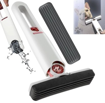 MINI MOP PRZENOŚNY SUPER CHŁONNY GĄBKA SKŁADANY BEZDOTYKOWY AUTOMATYCZNY