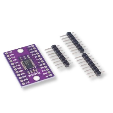 Модуль мультиплексора TCA9548A позволяет подключить 8 отдельных шин I2C.