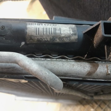 ХОЛОДИЛЬНИК MERCEDES W203 1.8 РУЧНОЙ КОМПРЕССОР