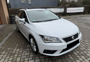 Seat Leon III ST Facelifting 1.5 EcoTSI 130KM 2019 Seat Leon 1,5 TSI 130KM Klimatronik Serwis 1Wlasciciel Panorama 1.5 130KM, zdjęcie 2