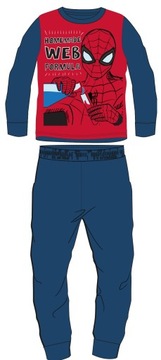 Piżama Polarowa Spiderman 92 Granatowa