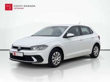 Volkswagen Polo VI Hatchback 5d Facelifting 1.0 MPI 80KM 2022 Volkswagen Polo 1.0MPI 80KM Life SerwisASO Led Virtual App-Connect Clima F