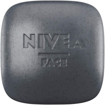Nivea Magic Bar Exfoliating Active Charcoal 75 g dla kobiet Mydło do twarzy