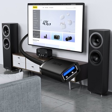 Удлинительный кабель Baseus AirJoy USB 3.0 0,5 м