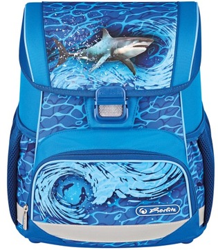 TORNISTER PLECAK SZKOLNY HERLITZ LOOP BLUE SHARK