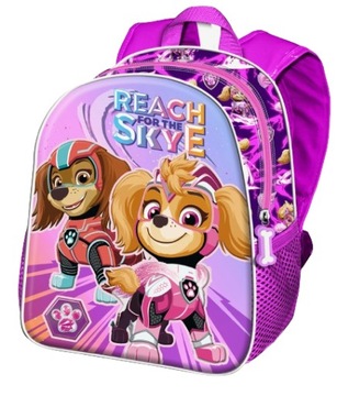 PSI PATROL PLECAK WYCIECZKI PRZEDSZKOLA 3D PREMIUM SKYE